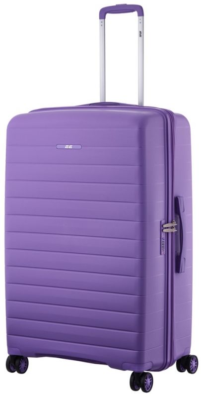 Валіза 2E, Aero, поліпропілен, велика, 99/119 л, TSA, 4 колеса, EXP, лавандовий