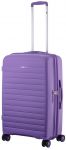 Валіза 2E, Aero, поліпропілен, середня, 63/78 л, TSA, 4 колеса, EXP, лавандовий