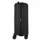 Валіза 2E, Aero, поліпропілен, мала, 35/44 л, TSA, 4 колеса, EXP, чорна