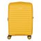 Валіза 2E, Aero, поліпропілен, мала, 35/44 л, TSA, 4 колеса, EXP, бурштиново-жовтий