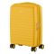 Валіза 2E, Aero, поліпропілен, мала, 35/44 л, TSA, 4 колеса, EXP, бурштиново-жовтий
