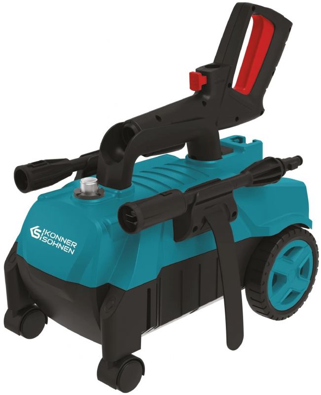 Мийка високого тиску Konner&Sohnen KS 1600Вт 90-130бар 312л/год шланг 7м 6.1кг