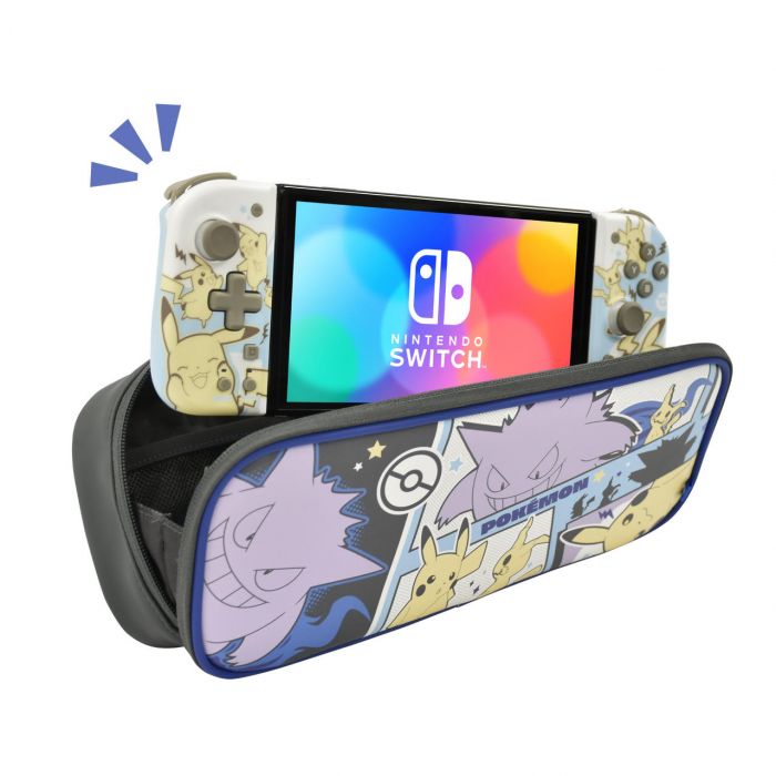 Чохол HORI Cargo Pouch Compact (Pikachu, Gengar, Mimikyu) для Nintendo Switch (Oled; Lite)