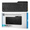 Клавіатура мембранна HP 460 Multi-Device key, BT, EN/UK, чорний
