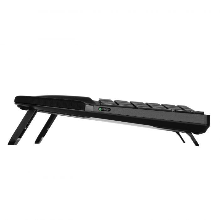Клавіатура мембранна HP 680 Comfort Dual-Mode 111key, BT, EN/UK, чорний