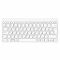 Клавіатура мембранна HP 350 Compact Multi-Device, 78key, BT, EN/UK, білий
