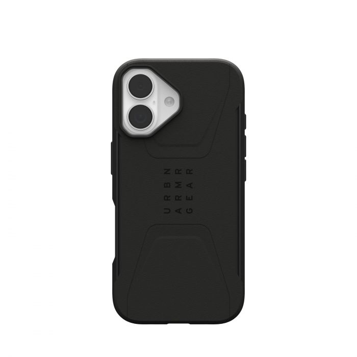 Чохол UAG для iPhone 17, Civilian MagSafe, Black