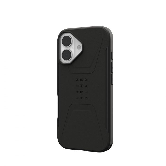 Чохол UAG для iPhone 17, Civilian MagSafe, Black