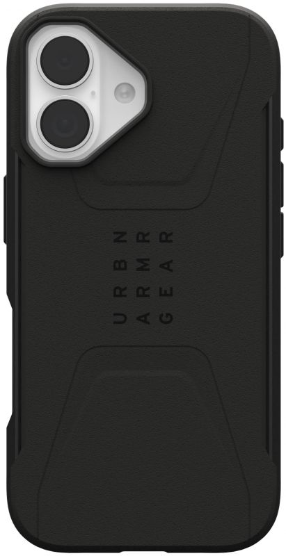 Чохол UAG для iPhone 17, Civilian MagSafe, Black