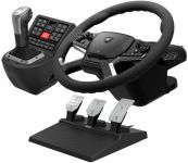 Кермо і педалі HORI Force Feedback Truck Control System для ПК