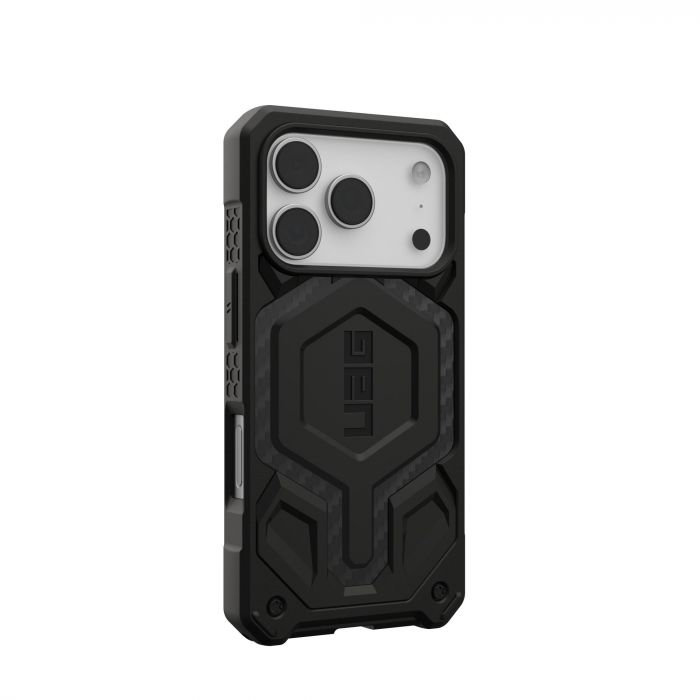 Чохол UAG для iPhone 17 Pro, Monarch Pro MagSafe, Carbon Fiber