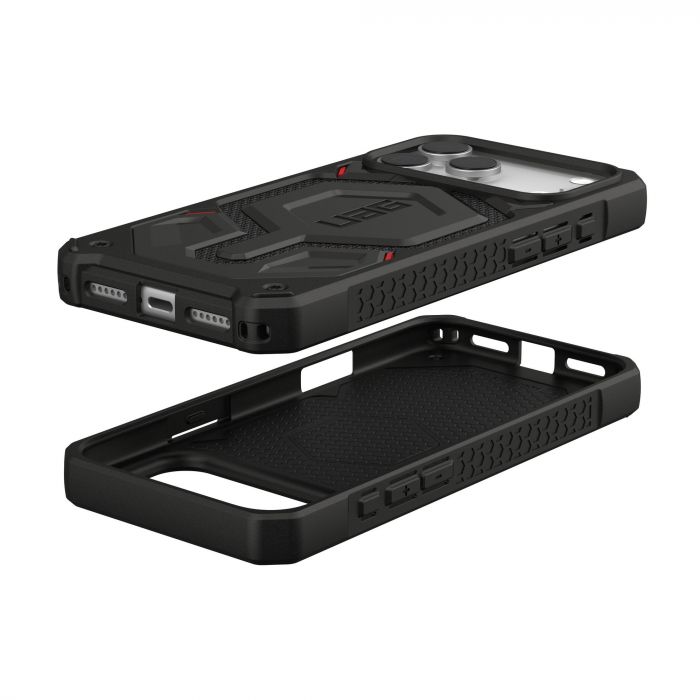 Чохол UAG для iPhone 17 Pro Max, Monarch Pro MagSafe, Kevlar Black