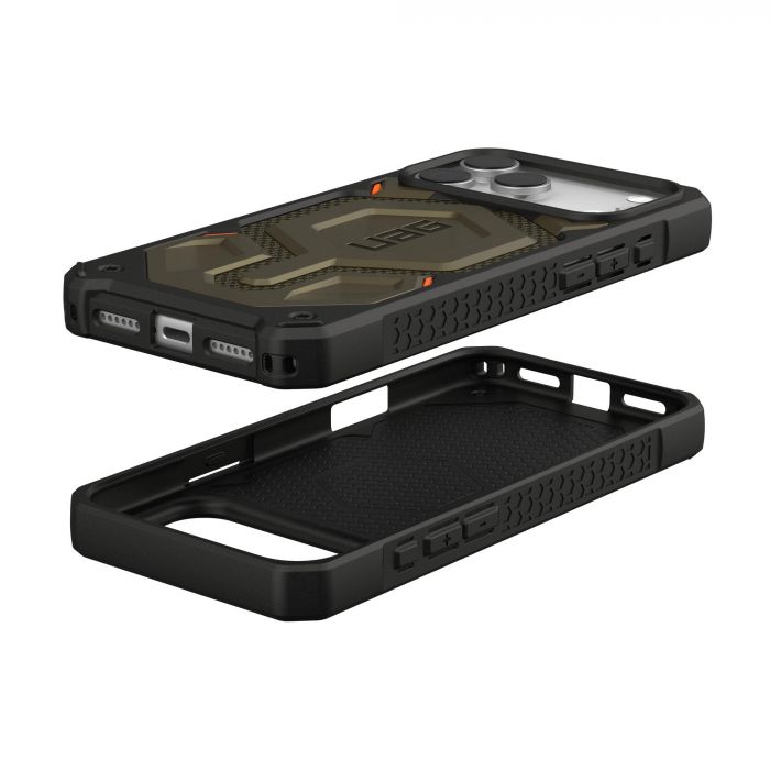 Чохол UAG для iPhone 17 Pro Max, Monarch Pro MagSafe, Kevlar Element Green
