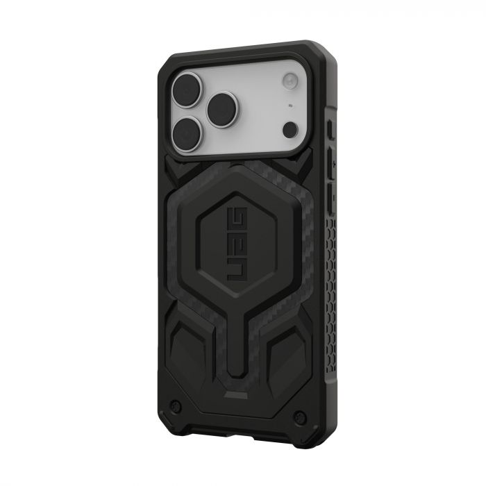 Чохол UAG для iPhone 17 Pro Max, Monarch Pro MagSafe, Carbon Fiber