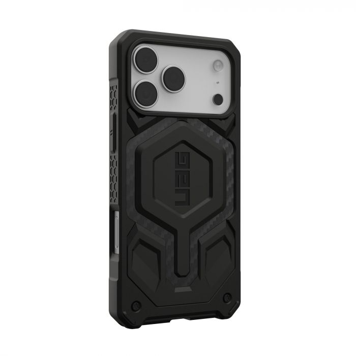Чохол UAG для iPhone 17 Pro Max, Monarch Pro MagSafe, Carbon Fiber