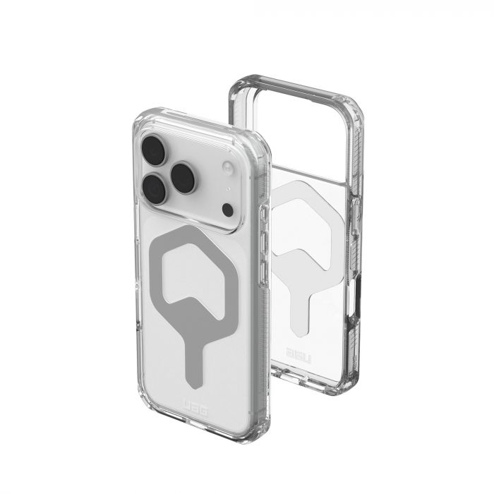 Чохол UAG для iPhone 17 Pro, Plyo MagSafe, Ice/Silver