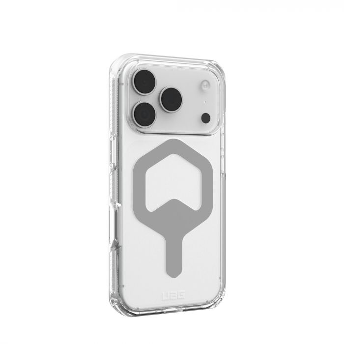 Чохол UAG для iPhone 17 Pro, Plyo MagSafe, Ice/Silver