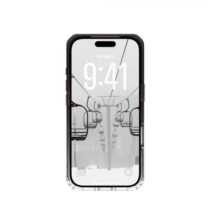 Чохол UAG для iPhone 17 Pro, Plyo MagSafe, Black/Clear Ombre