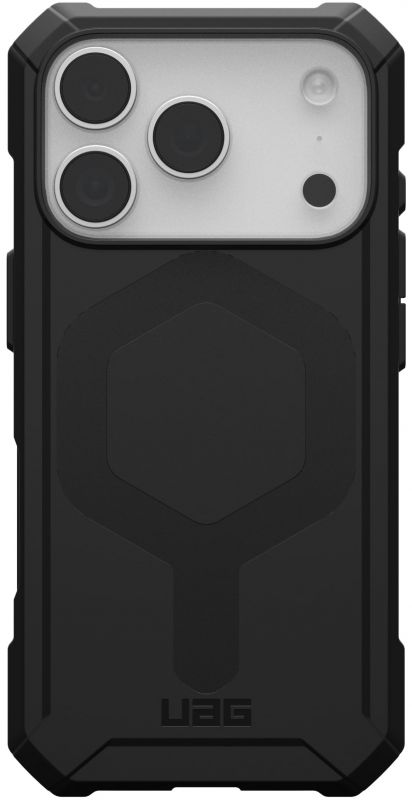 Чохол UAG для iPhone 17 Pro, Essential Armor MagSafe, Black