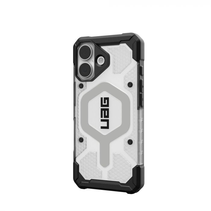 Чохол UAG для iPhone 17, Pathfinder Clear MagSafe, Ice/Silver
