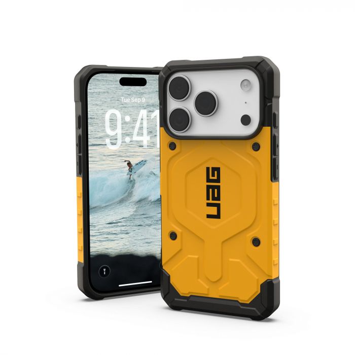 Чохол UAG для iPhone 17 Pro, Pathfinder MagSafe, Heritage Yellow