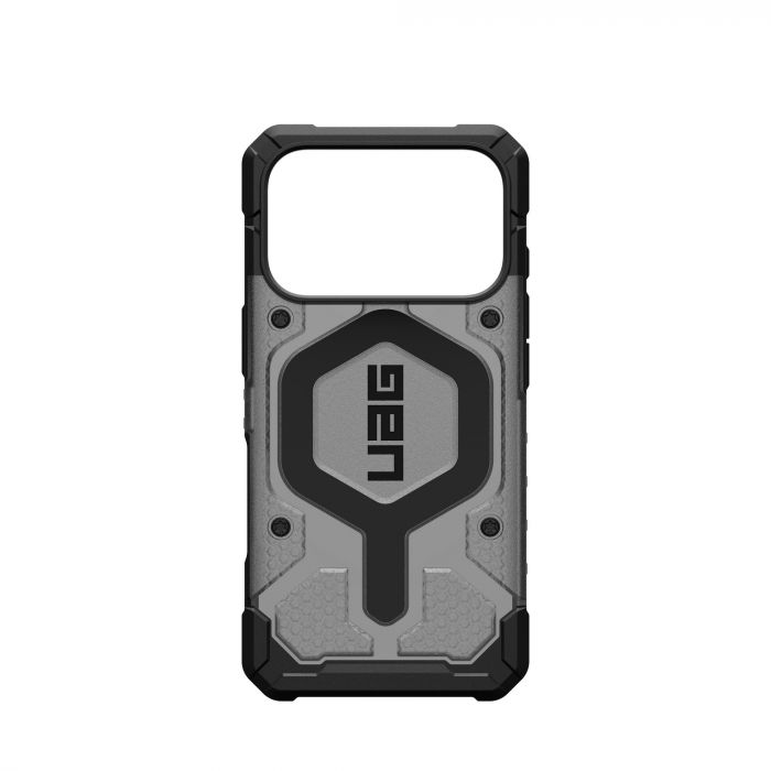 Чохол UAG для iPhone 17 Pro, Pathfinder Clear MagSafe, Ash/Black