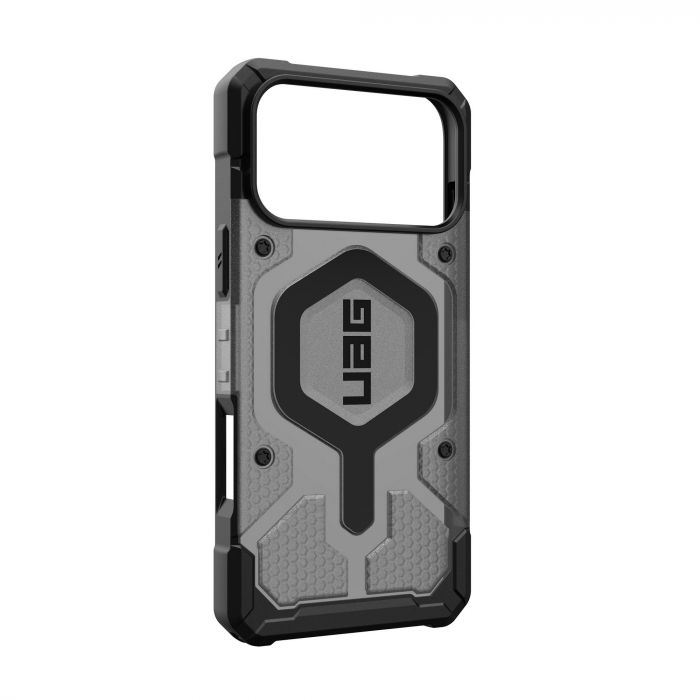 Чохол UAG для iPhone 17 Pro Max, Pathfinder Clear MagSafe, Ash/Black
