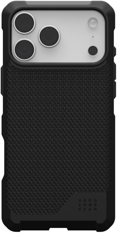 Чохол UAG для iPhone 17 Pro Max, Metropolis LT MagSafe, Kevlar Black