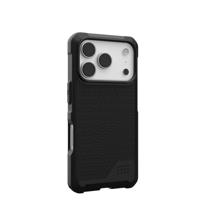 Чохол UAG для iPhone 17 Pro, Metropolis LT MagSafe, Kevlar Black