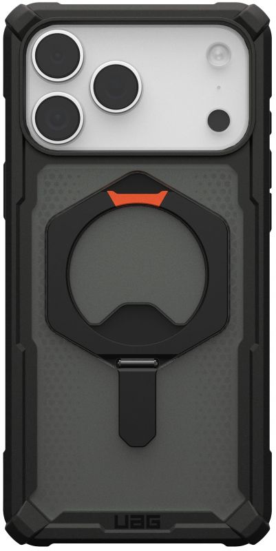 Чохол UAG для iPhone 17 Pro Max, Plasma XTE MagSafe, Black/Pop Orange