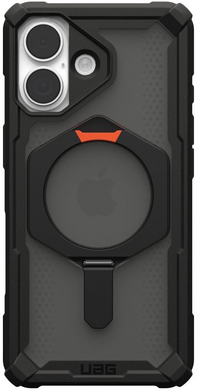 Чохол UAG для iPhone 17, Plasma XTE MagSafe, Black/Pop Orange