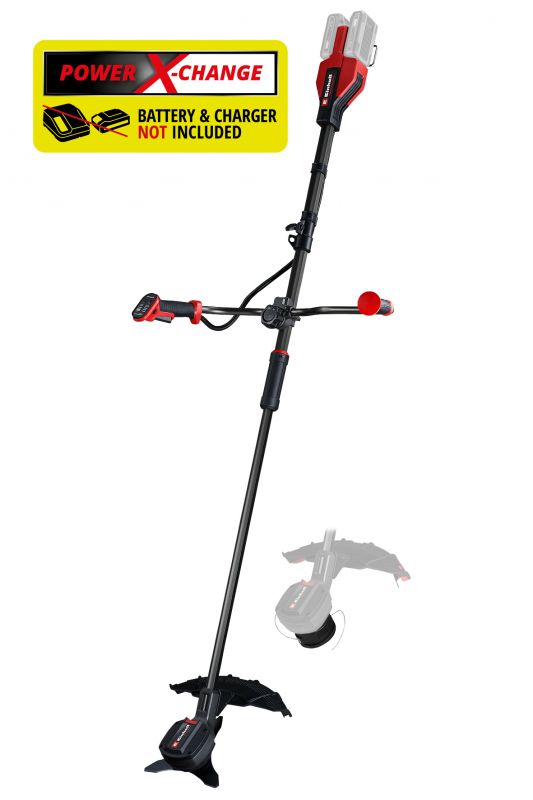 Тример-коса акумуляторна Einhell GP-BC 36/430 Li BL - Solo безщіткова 36В(18+18) 5200об/хв 7.25кг без АКБ та ЗП