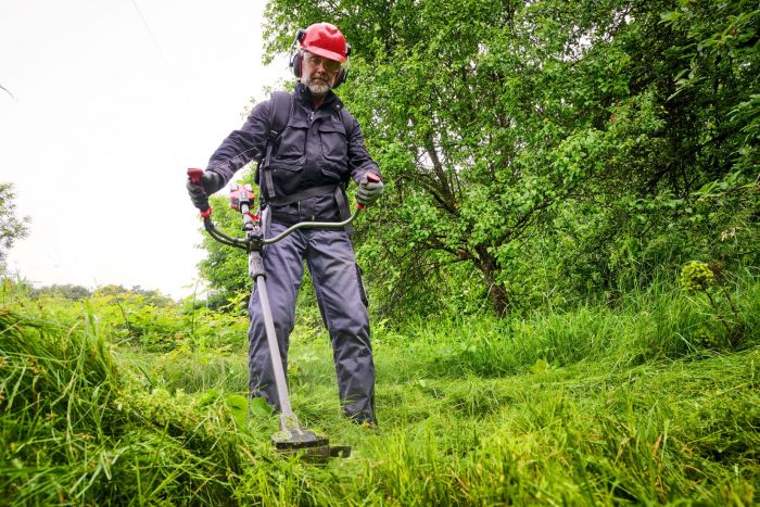 Тример-коса акумуляторна Einhell GP-BC 36/430 Li BL - Solo безщіткова 36В(18+18) 5200об/хв 7.25кг без АКБ та ЗП