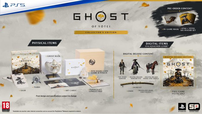 Гра консольна PS5 Ghost of Yotei Collector's Edition