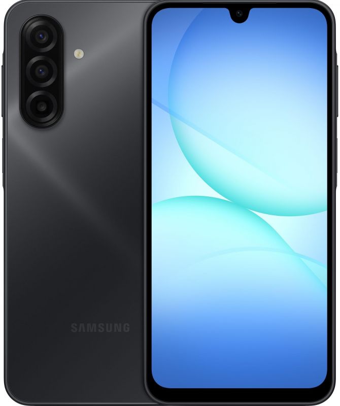 Смартфон Samsung Galaxy A17 (A175) 6.7" 8/256ГБ, 2SIM, 5000мА•год, чорний