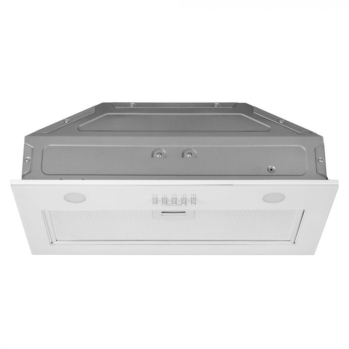 Витяжка ARDESTO вбудована HFI-F900GW, 52см, 700м3ч, скло, 2х1Вт LED, кнопкове, білий