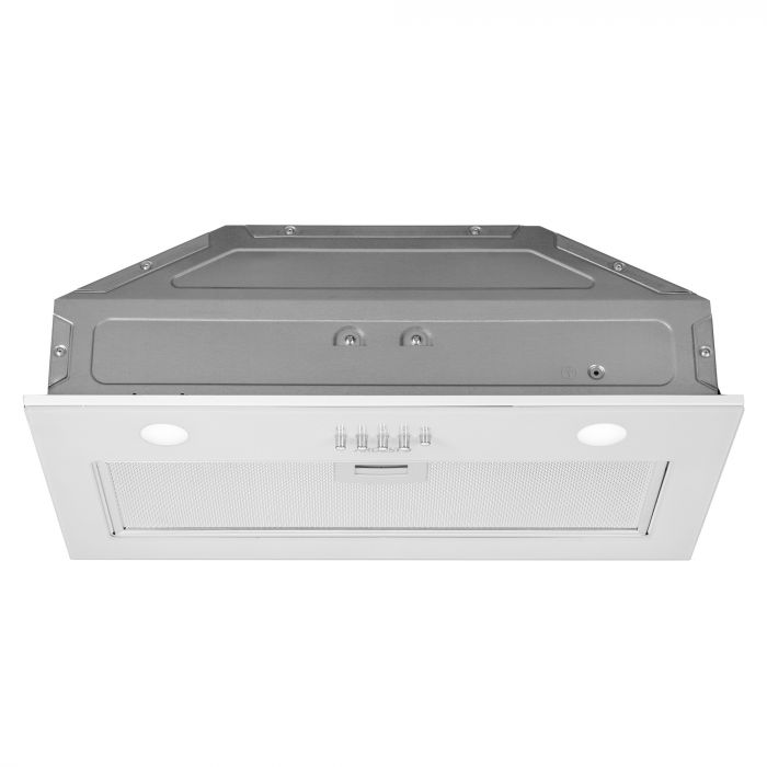 Витяжка ARDESTO вбудована HFI-F900GW, 52см, 700м3ч, скло, 2х1Вт LED, кнопкове, білий