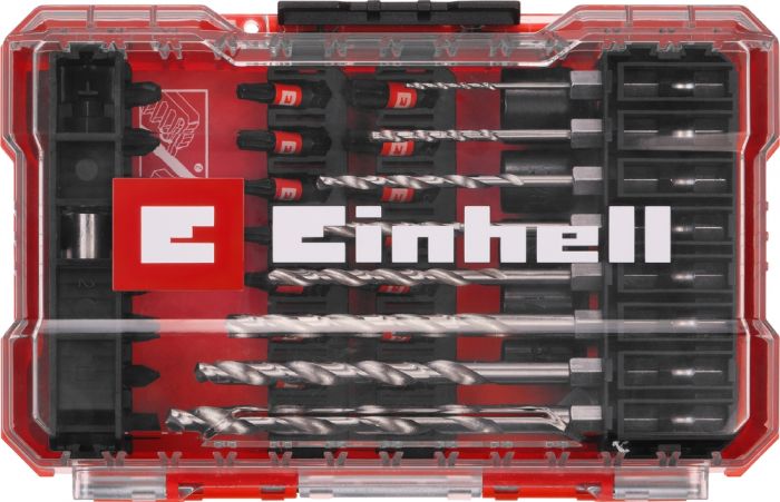 Набір ударних біт і свердл по металу Einhell39 шт M-Case 0.64кг