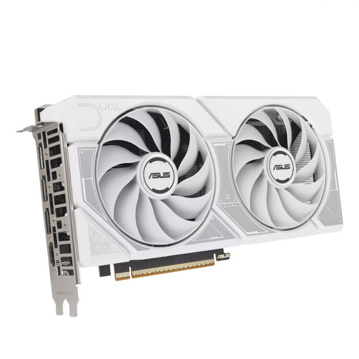 Відеокарта ASUS GeForce RTX 5060 8GB GDDR7 OC DUAL-RTX5060-O8G-WHITE білий
