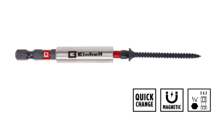 Набір ударних біт і свердл Einhell 95шт XL-Box 1.5кг