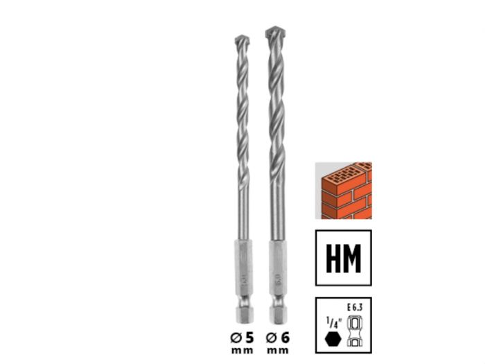 Набір ударних біт і свердл Einhell 39шт M-Case 0.66кг