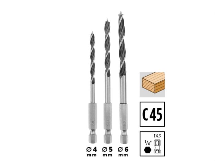 Набір ударних біт і свердл Einhell 39шт M-Case 0.66кг