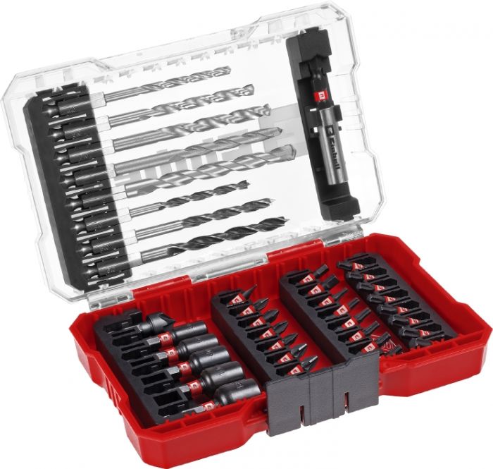Набір ударних біт і свердл Einhell 39шт M-Case 0.66кг