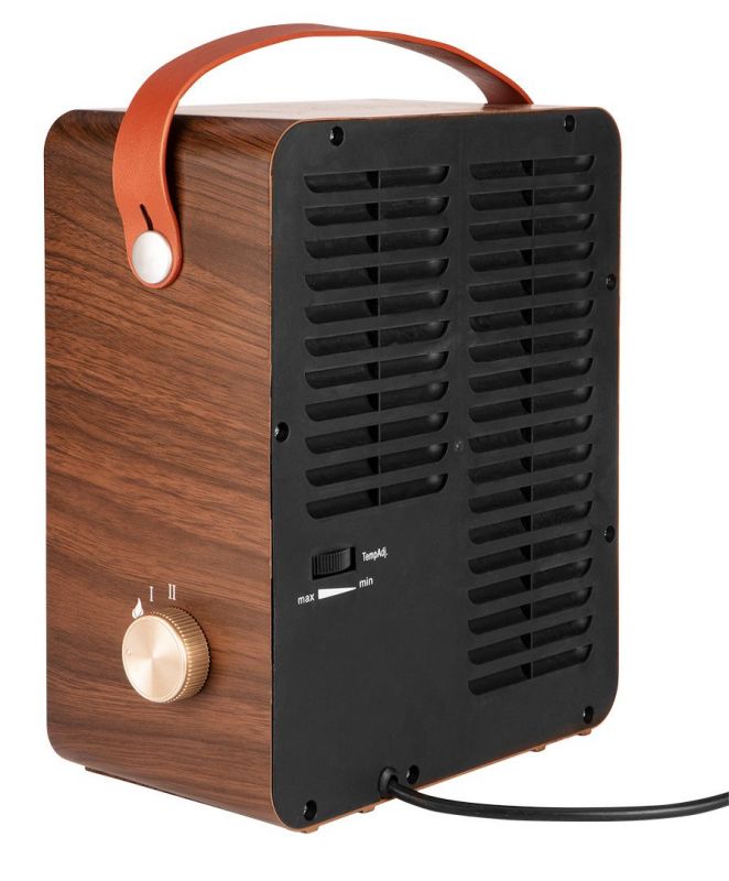 Камін електричний, декоративний Neo Tools, 850/1500Вт, 15–20м2, регулятор, 25х14.4х30.4см, дерево