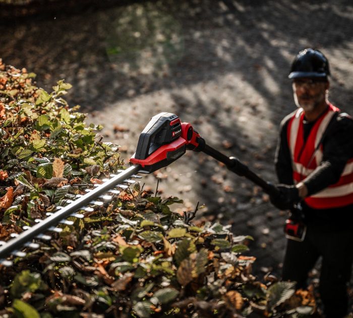 Кущоріз телескопический акумуляторний Einhell GP-HH 18/50 Li T BL-Solo безщітковий 18В 500мм 4.15кг без АКБ та ЗП