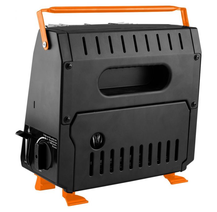 Обігрівач газовий Neo Tools, 2.2кВт, 160г/год, картриджний, регулятор, п'єзопідпал, чорний