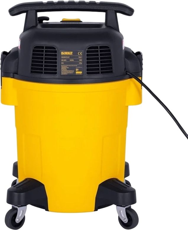 Пилосос професійний DeWalt 750Вт 18кПа контейнер 23л 8.3кг