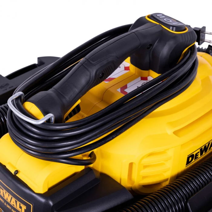 Пилосос-повітродувка DeWalt 1080Вт 12.5кПа контейнер 34л 10.8кг