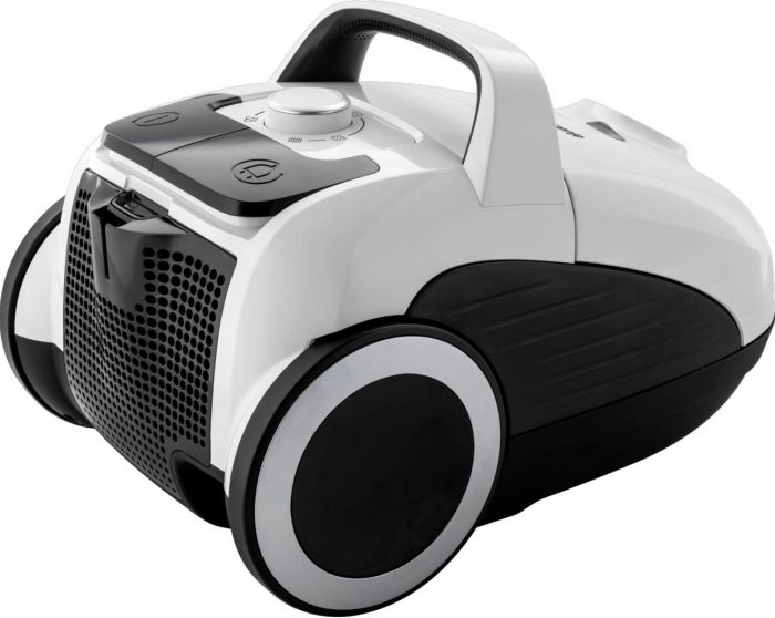 Пилосос Gorenje мішковий, 800Вт, 3л, вага-6.5кг, HEPA, індикатор, телескоп, білий