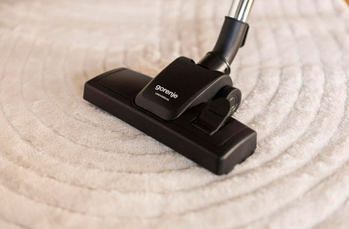 Пилосос Gorenje мішковий, 800Вт, 3л, вага-6.5кг, HEPA, індикатор, телескоп, білий